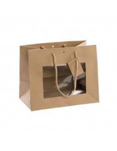 BUSTA CARTA KRAFT+FINESTRA...